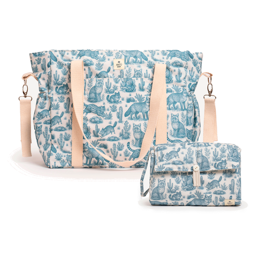 Pack Bolso Maternidad + Mudador Andino