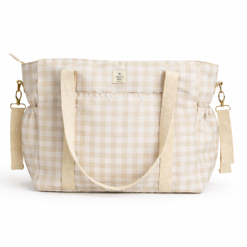 Bolso de Maternidad  Vichy Beige