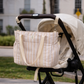 Bolso de Maternidad Rayas Beige