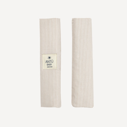 Cubre Tirantes Rayas Beige