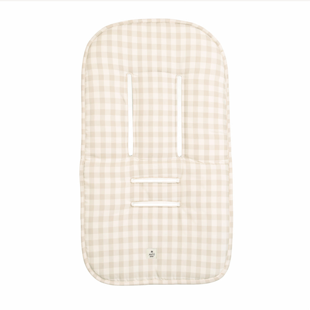 Cubre Coche Vichy Beige