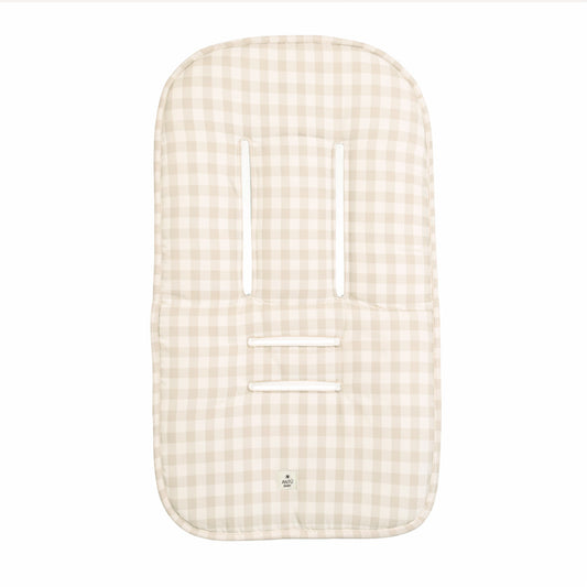 Cubre Coche Vichy Beige