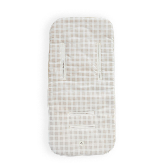 Cubre Coche Vichy Beige