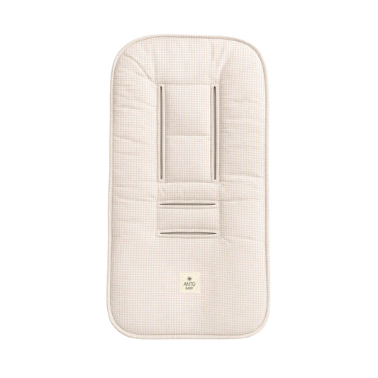Cubre Coche Vichy Beige Chico
